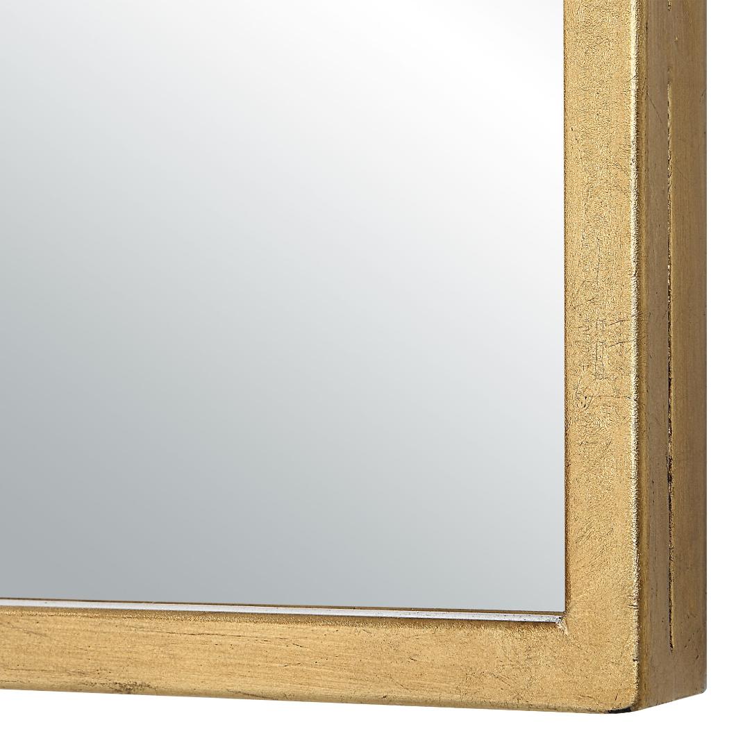 Temple Arched Mirror – Gold