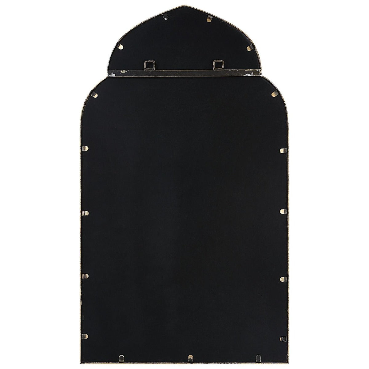 Temple Arched Mirror – Gold