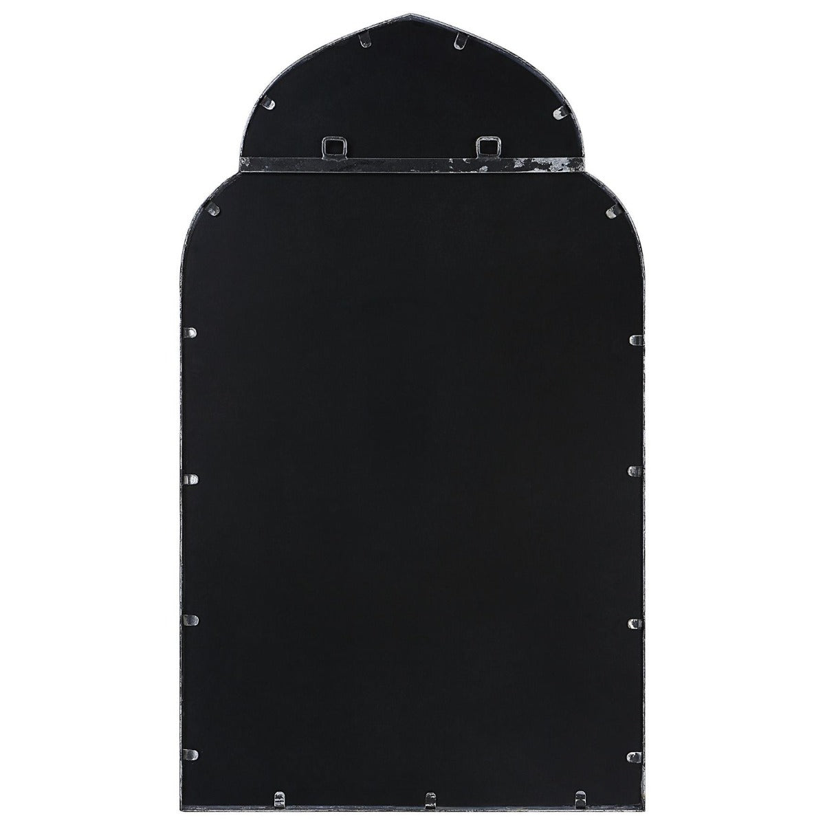 Temple Arched Mirror – Silver
