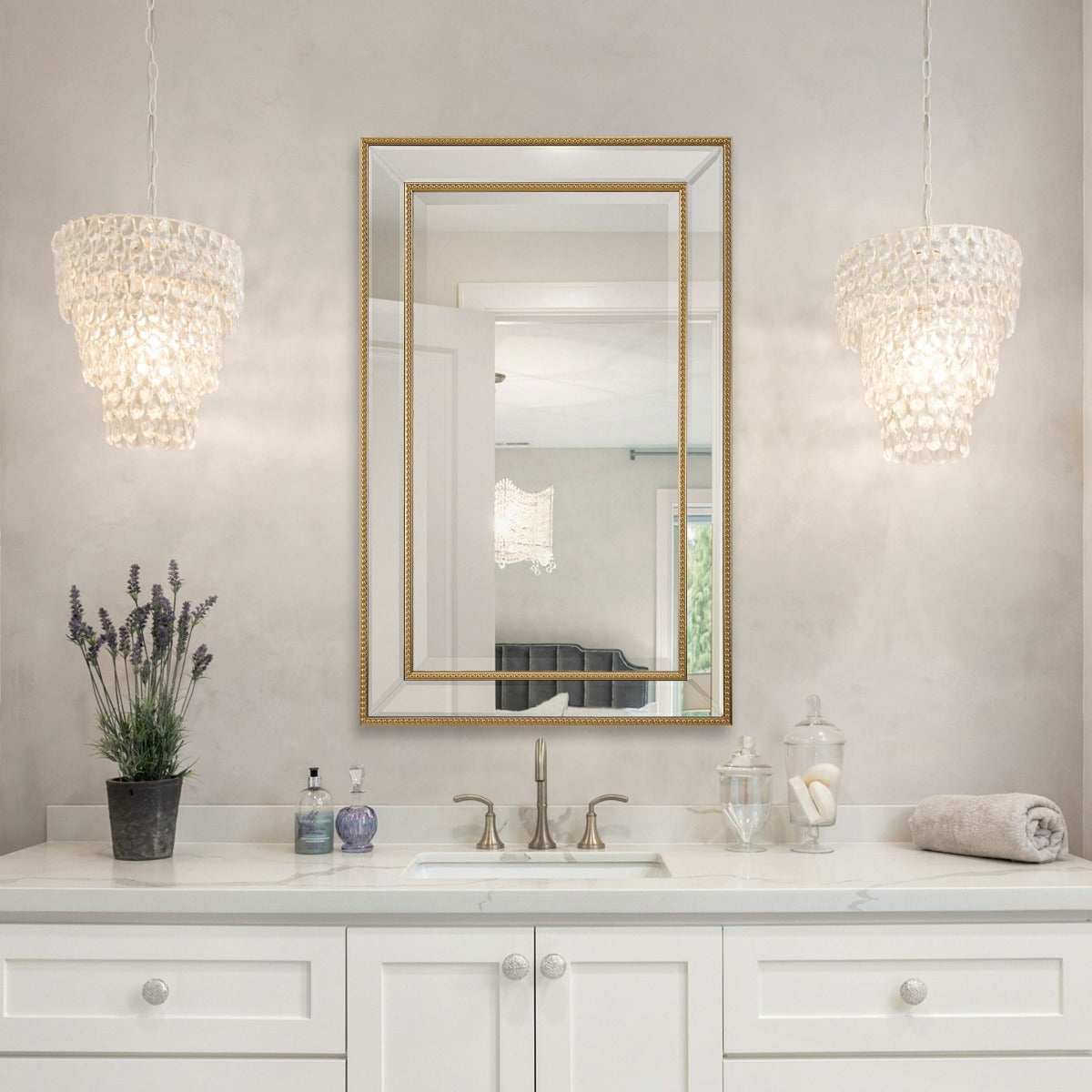 Clara Mirror – Gold