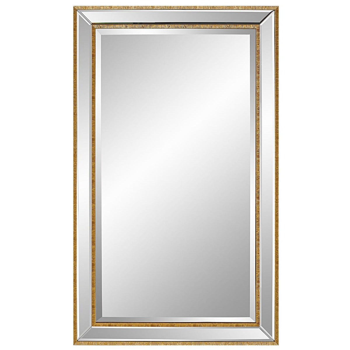 Lines Mirror – Gold