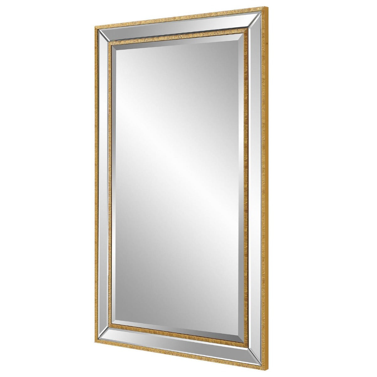 Lines Mirror – Gold