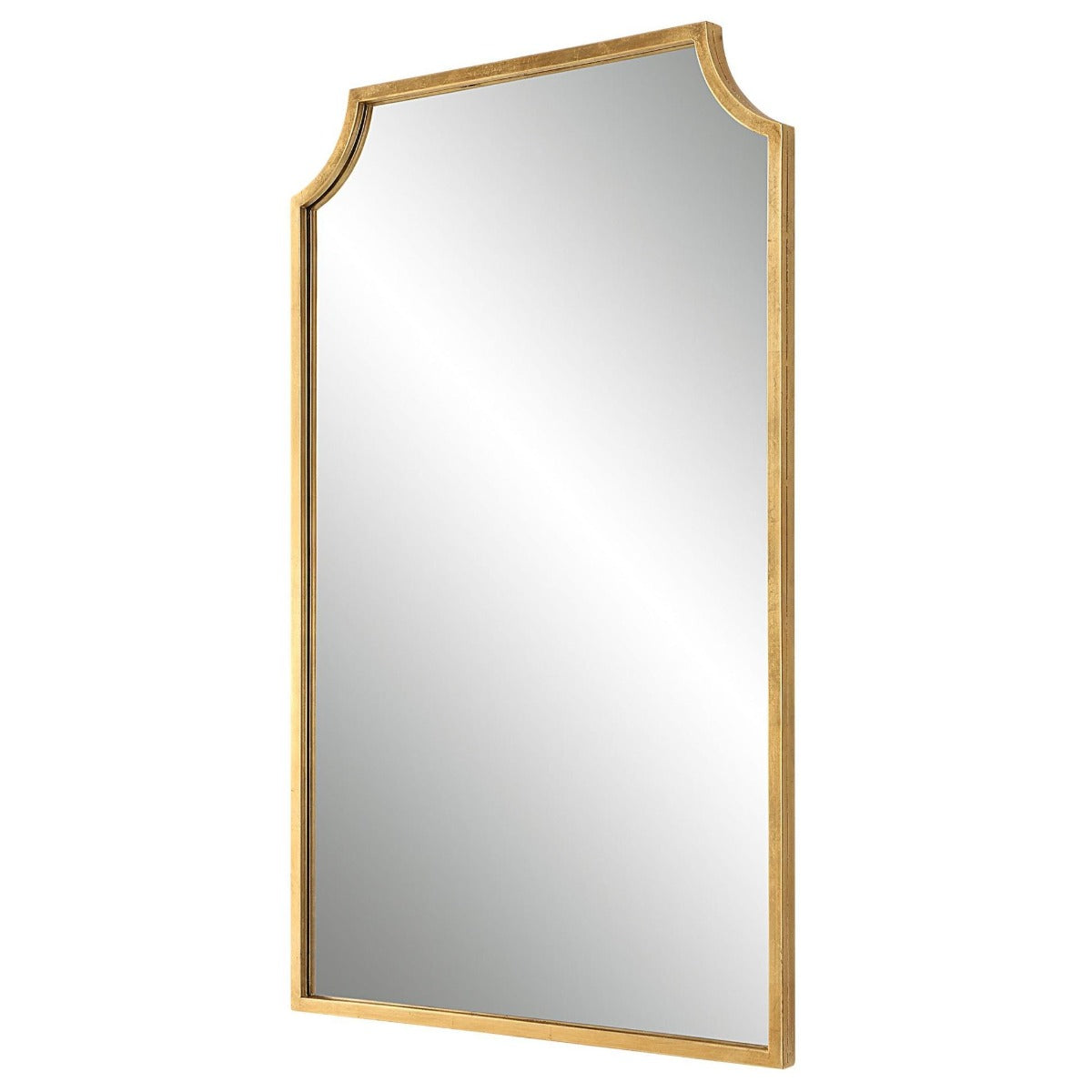 Bradley Mirror – Gold Finish