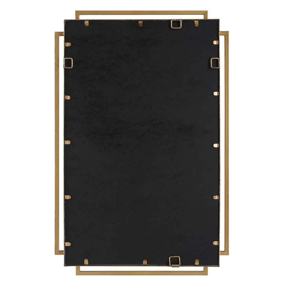 Deco Mirror – Brushed Gold