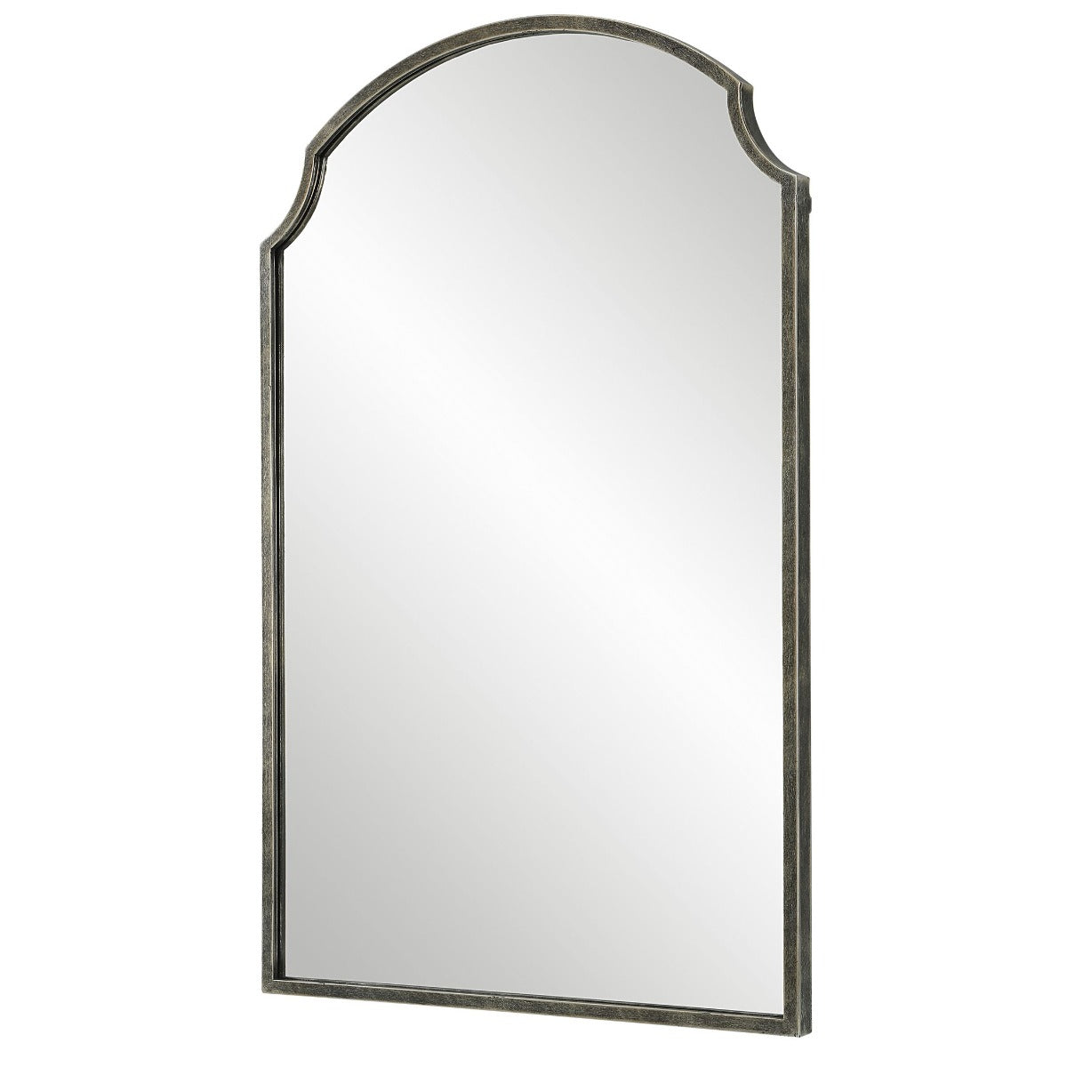 Beatrice Arched Mirror – Brushed Bronze