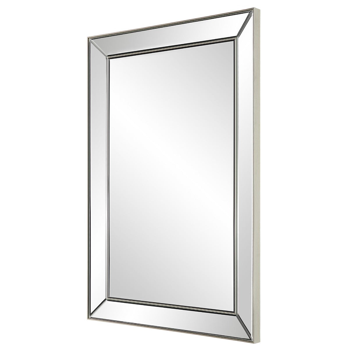 Hannah Rectangular Mirror – Champagne Finish