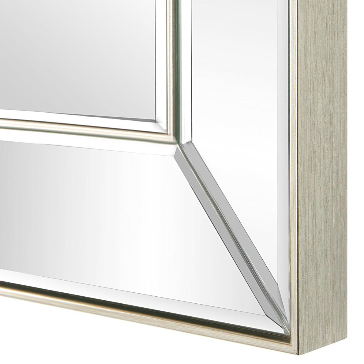 Hannah Rectangular Mirror – Champagne Finish