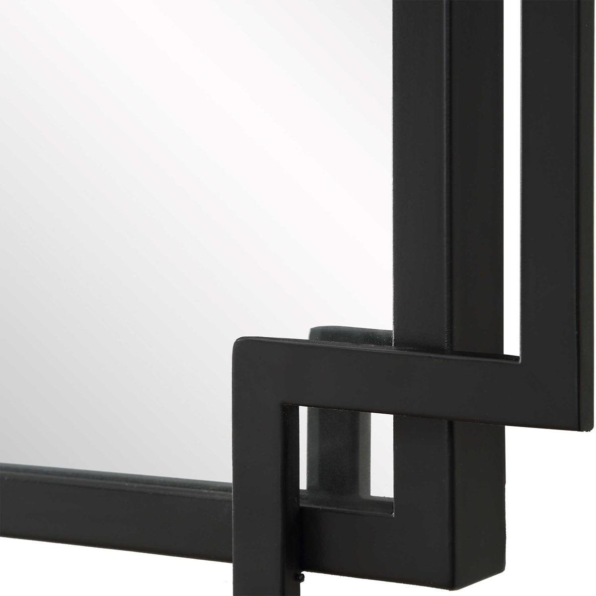 Deco Mirror – Black Finish