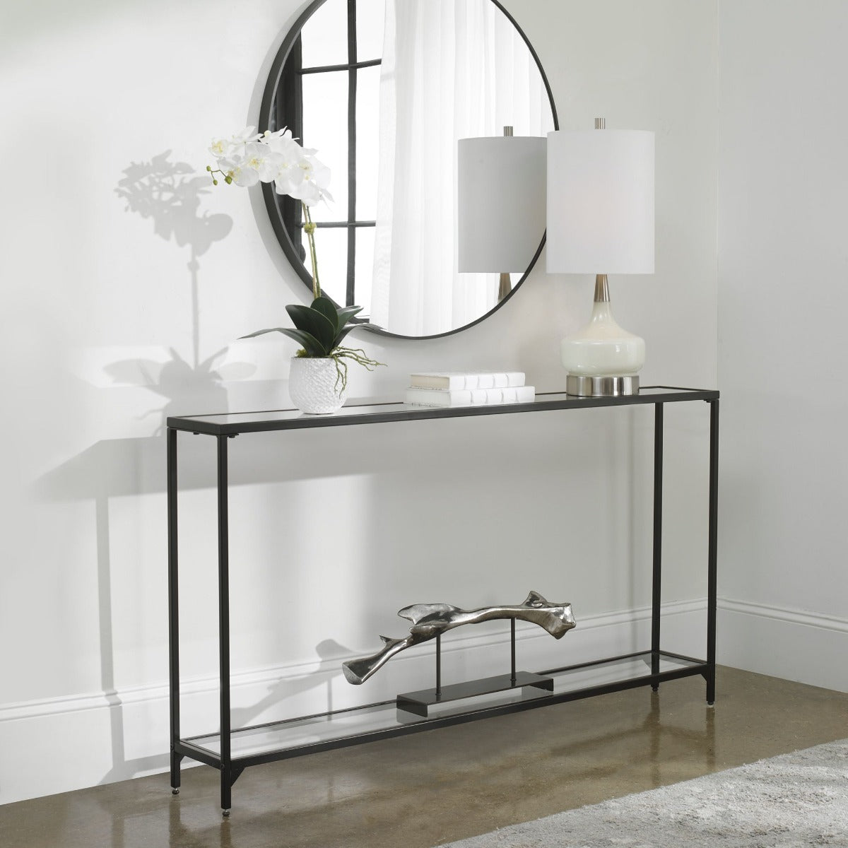 Slimline Console – Black
