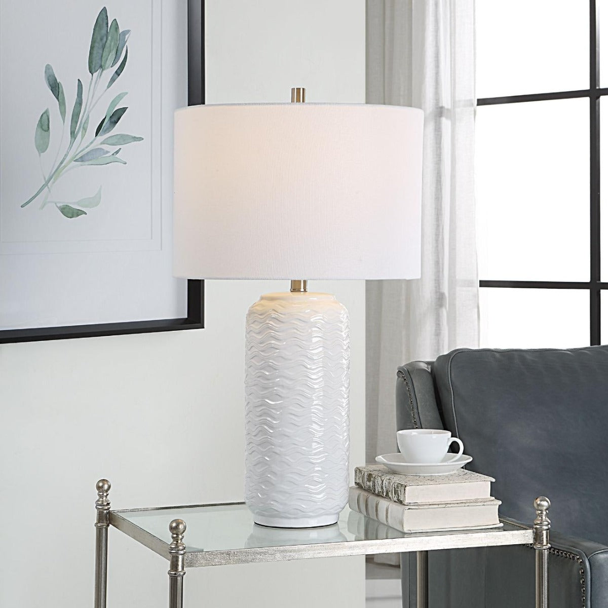Seaview Table Lamp – White