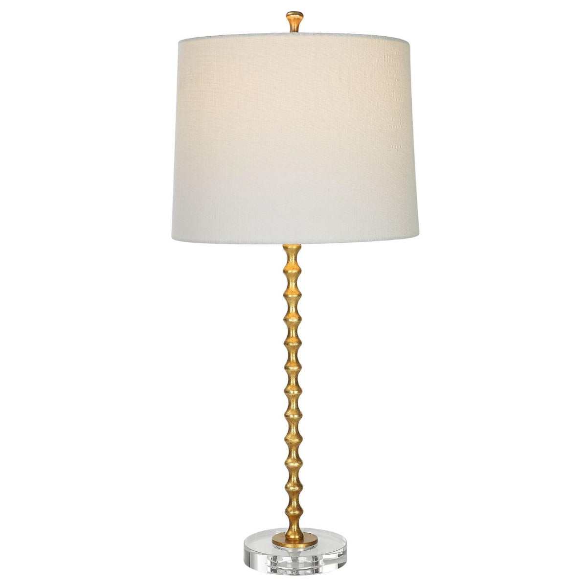 Hourglass Table Lamp in Brass – Set of 2
