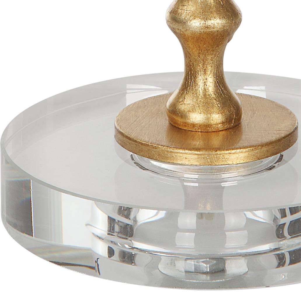 Hourglass Table Lamp in Brass – Set of 2