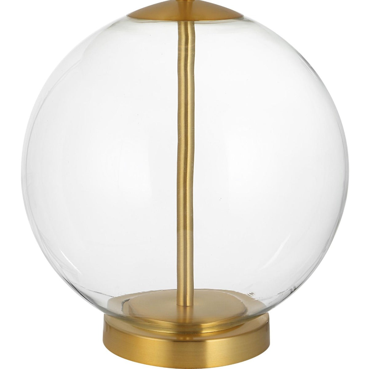 Clear Globe Table Lamp