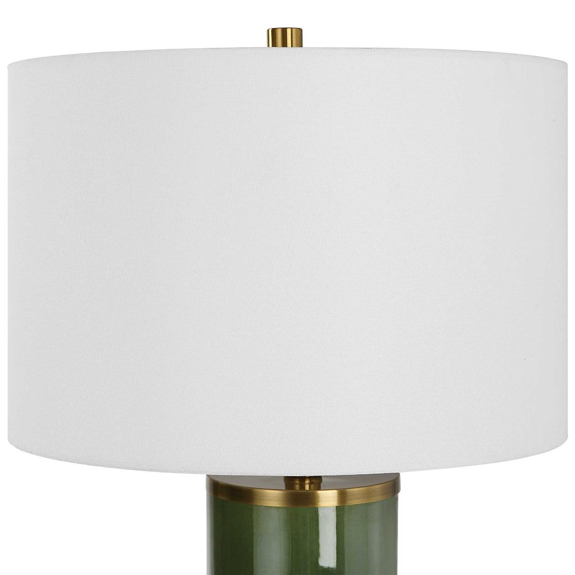 Lilian Table Lamp – Moss Green