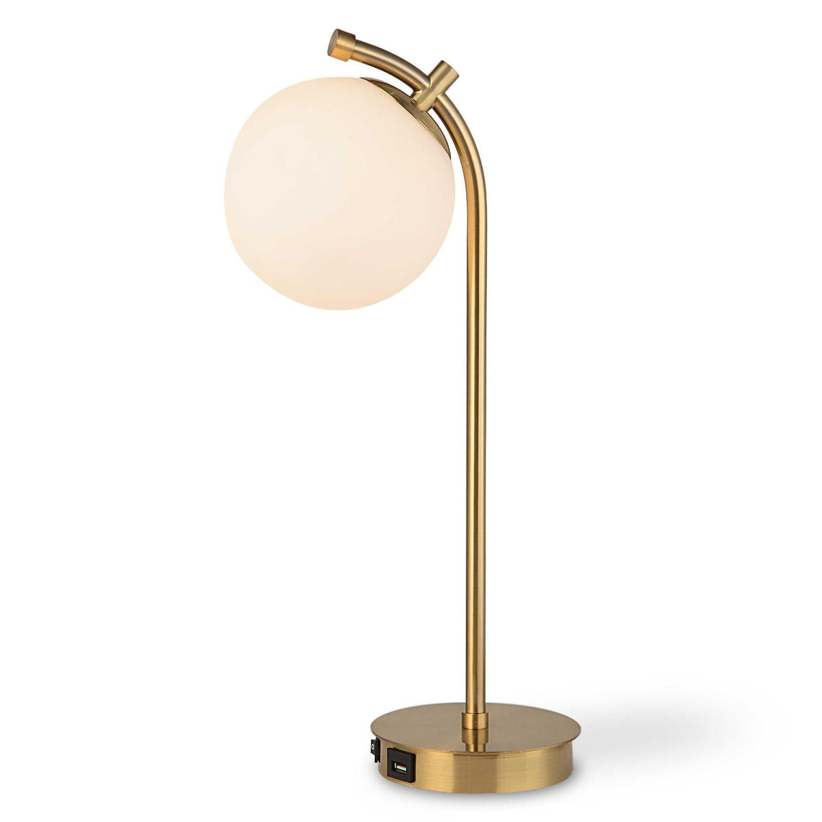 Droplet Table Lamp – Brass