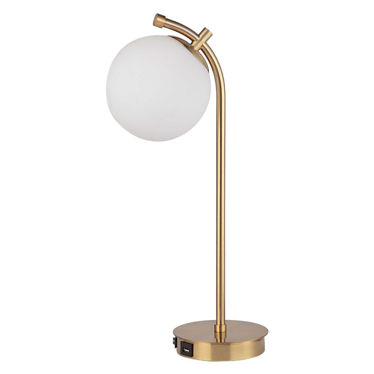 Droplet Table Lamp – Brass