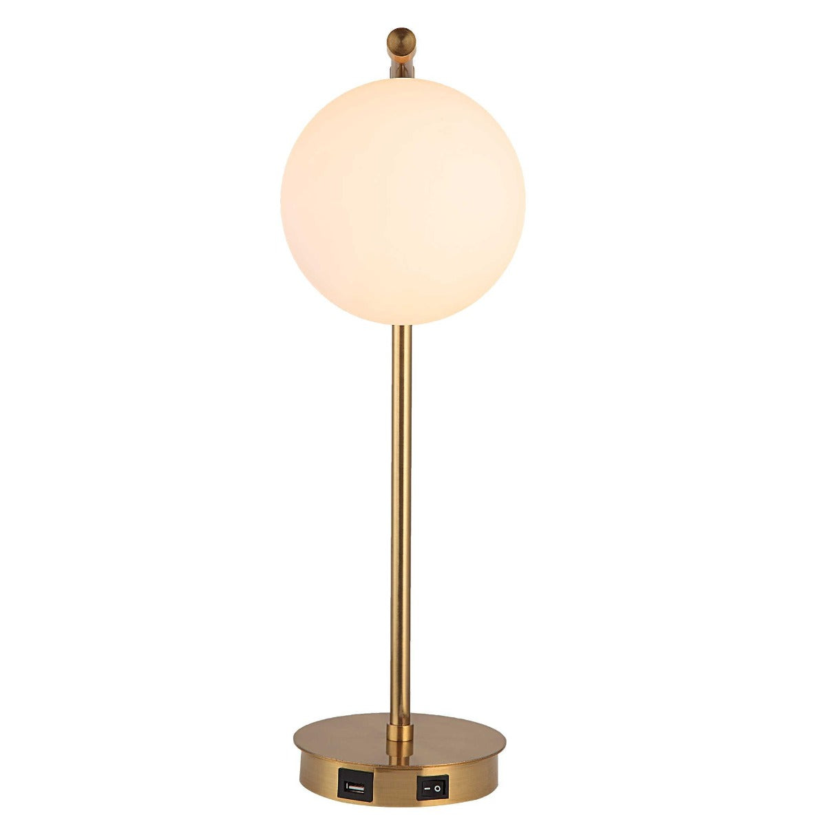 Droplet Table Lamp – Brass