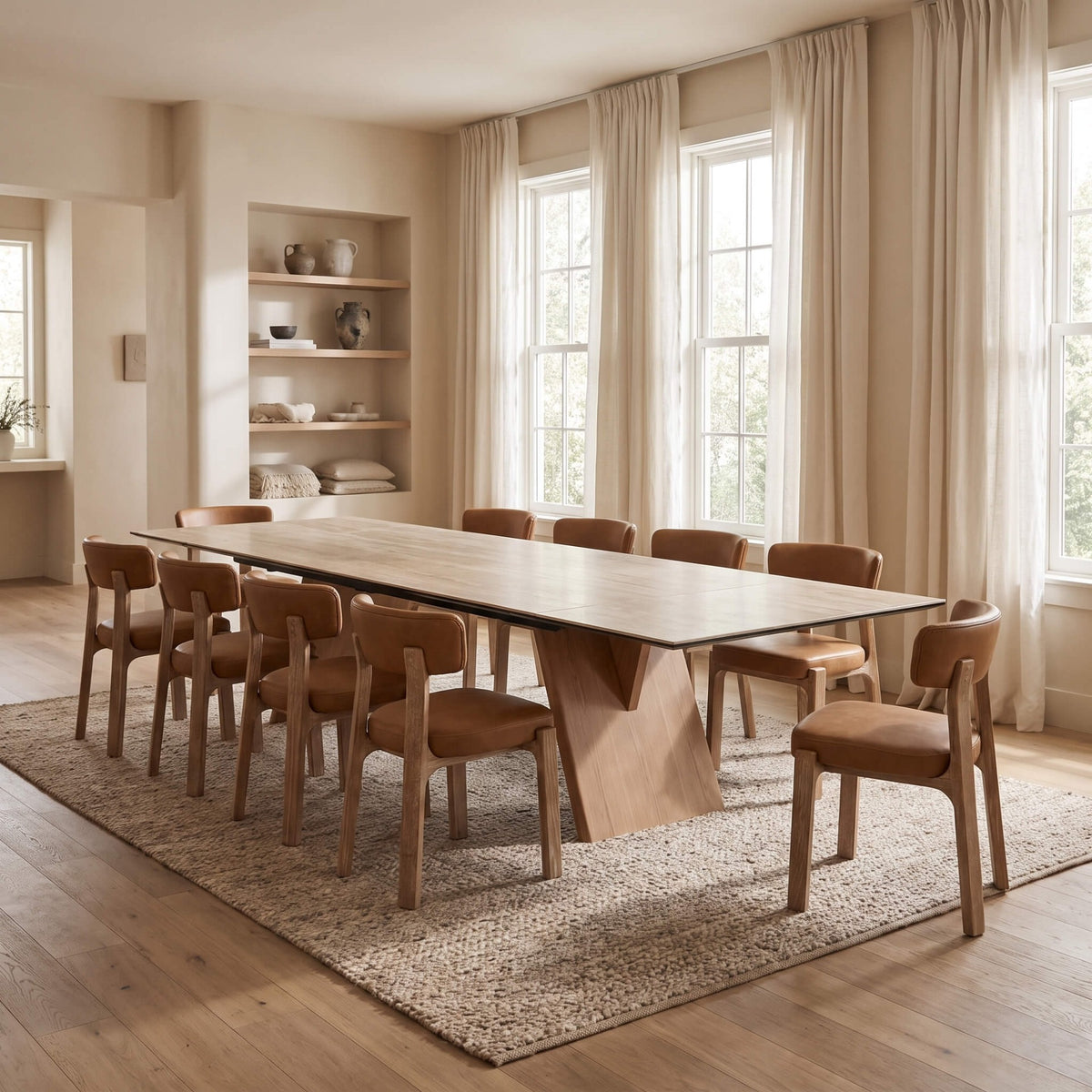 Westwell Extending Dining Table – 200–300 cm