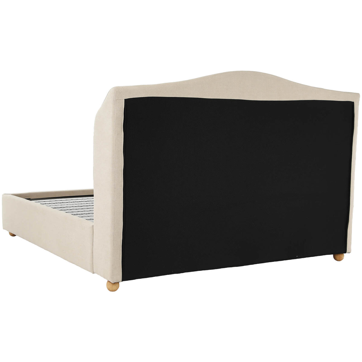 Wilmcote Winged Upholstered Bed – Super King