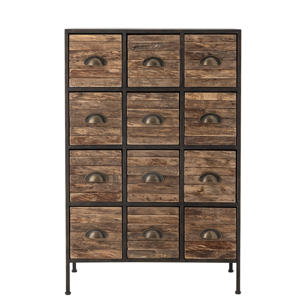 Matteo Chest of Drawers - Black Metal