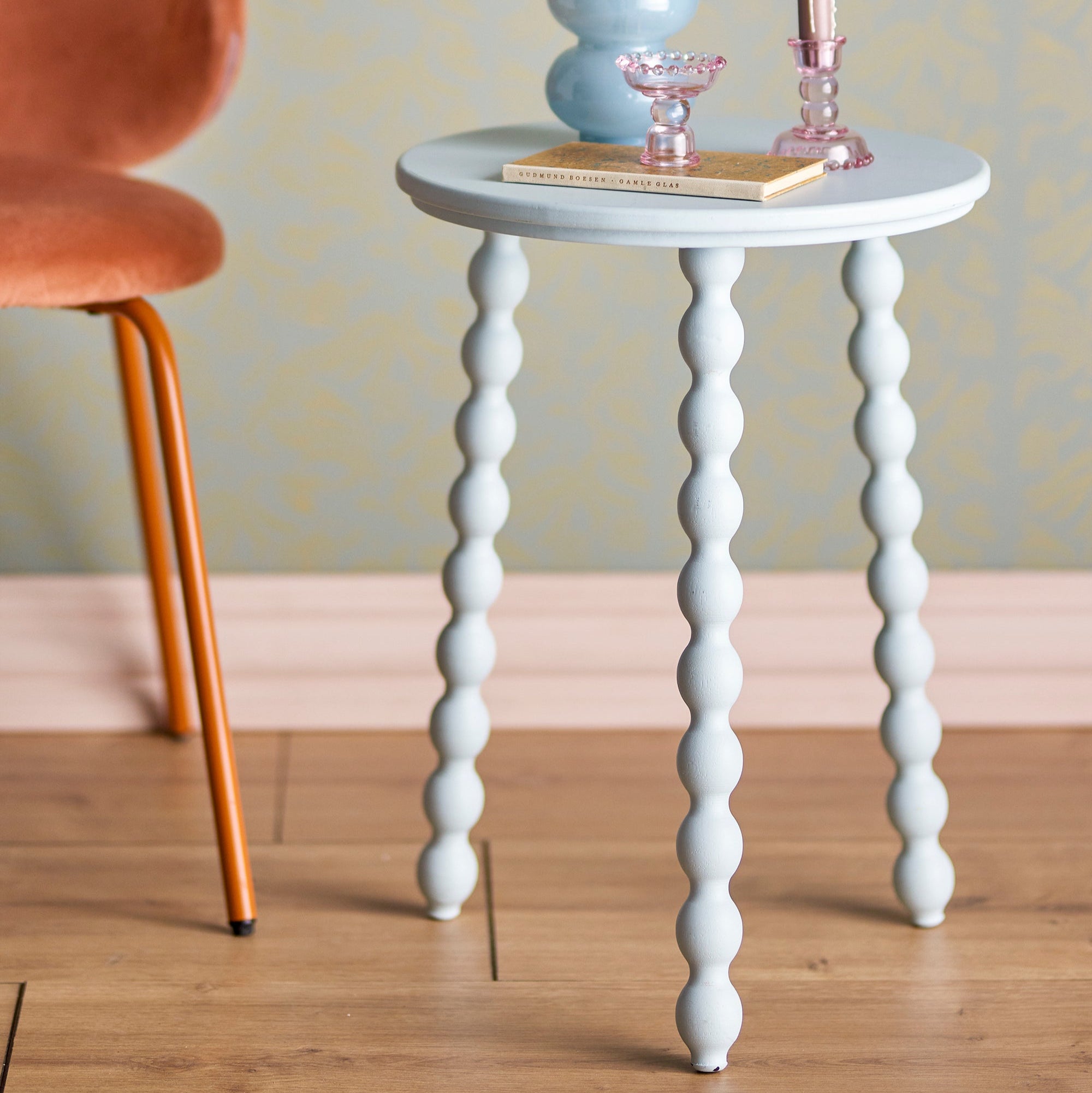 Salino Side Table - Blue Pine