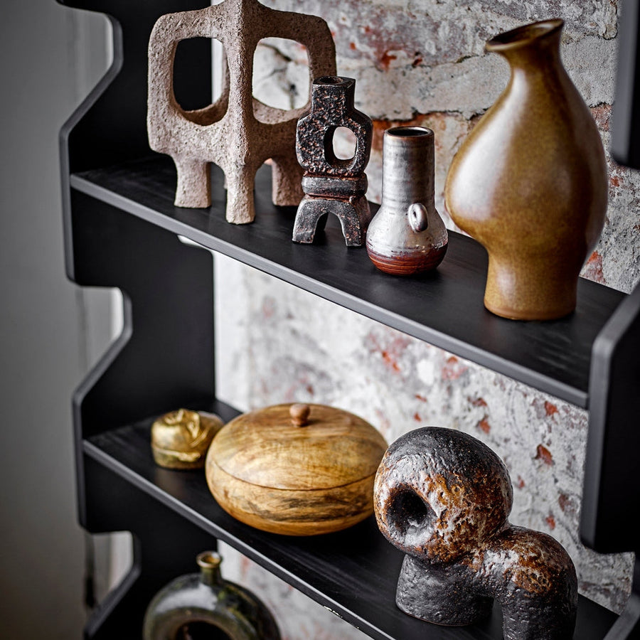 Savoya Shelving Unit - Black Firwood